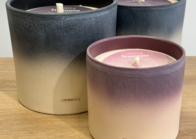 Trio de bougies d'extérieur parfumées TRAMONTO