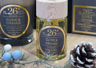 Coffret bougie + mikado, disponible dans plusieurs parfums