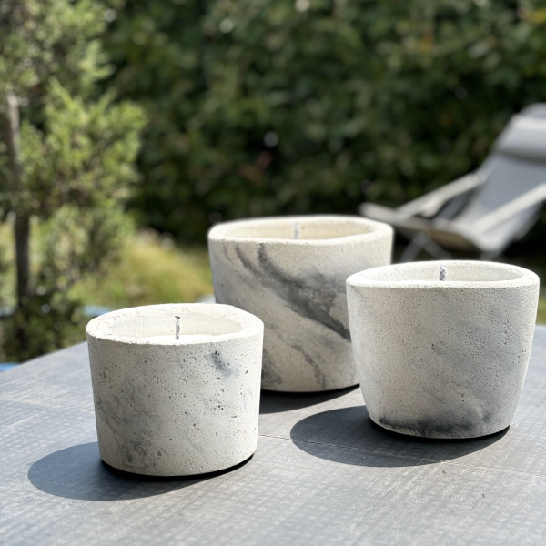 bougies décoratives pour l’intérieur et l’extérieur