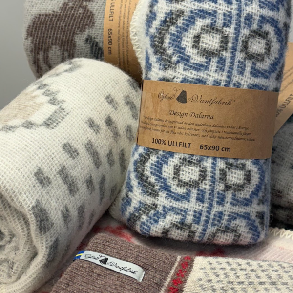 Plaids Suédois "Öjbro Vantfabrik,"